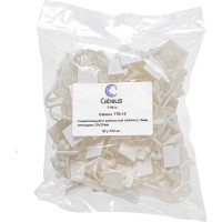 Самоклеящийся кабельный зажим (100 шт) Cabeus TTB-15