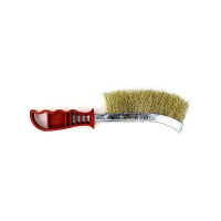Универсальная ручная щетка EuroBrush 230x130, ворс гофрированная латунированная сталь 0,30 13-011 EB-XBS1L