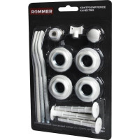 Монтажный комплект ROMMER 13 в 1 (ral9016) c 3-мя кронштейнами, 1/2 RG008Q281D491E