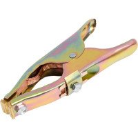 Клемма заземления KY1056 500 aмпер, губки-латунь, коса (пластина) энаргит KY1056-500A