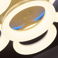 Умная люстра Citilux Паркер Смарт RGB Белая CL225A160E