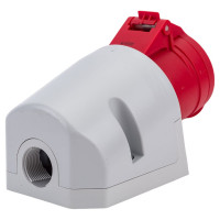 Настенная розетка PCE 32А 380V 3P+E IP44 124-6