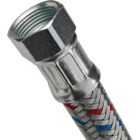 Гибкая подводка для воды ВР 3/4" х ВР 3/4", длина 600 мм STOUT SHF-0306-182020 RG008S8TKE1E9P