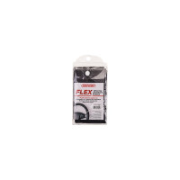 Оплетка SKYWAY FLEX-13 M, черно/серая, экокожа S01109014