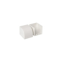 Заглушка EKF Plast PROxima, 60х60, 4 шт, белый ecw-60-60x4