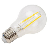 Светодиодная лампа General Lighting Systems Филамент прозрачный E27 17Вт 1510Лм 4500К Нейтральный белый свет Груша GLDEN-A60S-17-230-E27-4500 660320