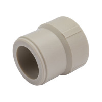 Муфта переходная VALFEX PP-R серая, 40х32 мм, вн/нр пайка 10004032Г 127-0393