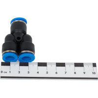 Тройник цанговый прямой соединительный (10-10-10 мм) SHPI PY 10