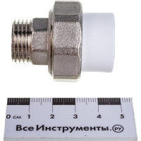 Комбинировання разъемная муфта TEBO PPR O-ring 20x1/2" НР 015022102
