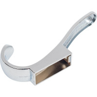 Крючок Tech-Krep/Zitar 07, 2-х рожковый, высокий, хром 1 шт - пакет 129898