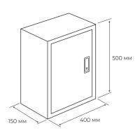 Корпус Электростандарт ЩМП-2-1 500*400*150мм IP31 821234