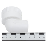 Комбинированный уголок Blue Ocean полипропиленовый, ВР - 20x3/4 PPRF/IT90E(W)-20x3/4"