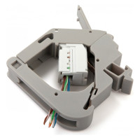 Крепление для Keystone Jack на DIN-рейку Hyperline, FP-IE-DIN-KJ-1A-GY, в распределительные щиты 237925