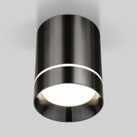 Стационарный светодиодный светильник Elektrostandard DLR021, 9W, 4200K черный жемчуг a053054