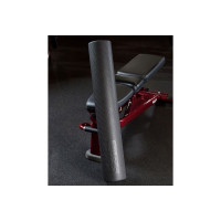 Массажный ролик Starfit FA-520 EVA, средняя жесткость, 90x15 cм, черный УТ-00019238