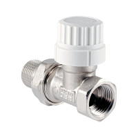 Термостатический клапан радиатора PROFACTOR прямой, с преднастройкой, 1/2 PF RVT 980