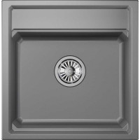 Кухонная мойка из кварца GRANULA KS-5002 АЛЮМИНИУМ