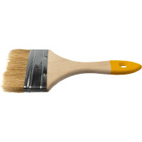Плоская малярная кисть SAMGRUPP с деревянной ручкой, 100 мм, 4" SAMC-027001100