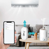 Умный Zigbee датчик температуры и влажности Roximo SZTH02