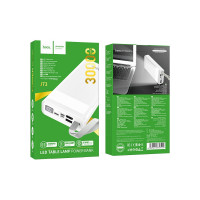 Портативный аккумулятор Hoco J73, 30000mAh, 2A, белый, 6931474739421