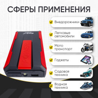 Пусковое устройство iCarTool 12 В, 7 200 мАч, 400/800 А IC-JSD13