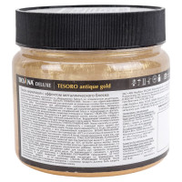 Акриловая эмаль с эффектом металлического блеска Ticiana DeLuxe Tesoro античное золото, 0.4 л 4300004120