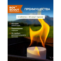 Сухое горючее BOYSCOUT 10 таблеток 61621