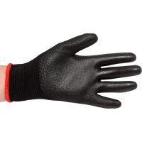 Нейлоновые перчатки с полиуретановым покрытием S.GLOVES TAXO черные, 06 размер 31614-06