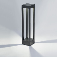 Уличный светодиодный светильник FERON DH802, 10W, AC/DC12-24V, 3000K, черный 48451