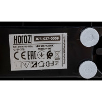 Садовый светодиодный светильник HOROZ ELECTRIC ANDIZ 076-037-0009 9W Черный 4200K 100-240V HRZ33002894