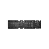 Лоток Ecoteck 200.210 h214 с решеткой стальной штампованной кл.А15 54159