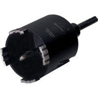 Коронка алмазная ПРОФ 72 мм, М16, SDS-plus Энкор 48284