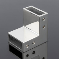 Соединитель трубы SERVICE PLUS 30x10, угловой 90, хром, sus304 S02-504CR/sus304