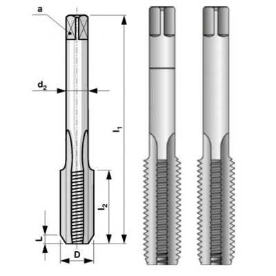 Набор метчиков Bucovice Tools 110141