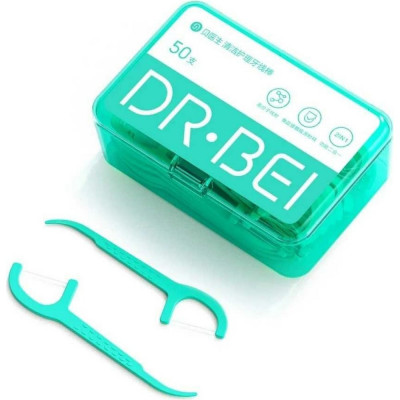 Зубная нить-зубочистка DR.BEI Dental Floss PIck FLOSS PICK