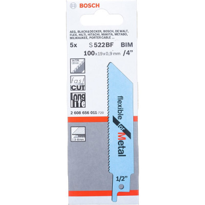 Пильное полотно по металлу Bosch 2.608.656.011