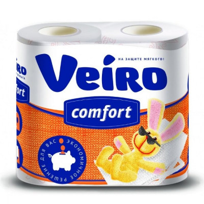 Двухслойная бумага VEIRO Comfort 43653