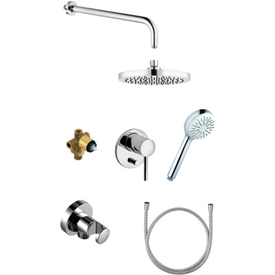 Kludi Bozz Комплект встроенной душевой системы, цвет хром KL386300576