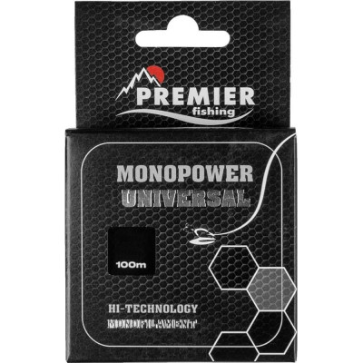 Premier fishing Леска monopower universal 0,35mm/100m clear nylon (pr-mu-t-035-100) 00000281064