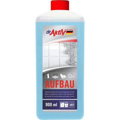Кислотное моющее средство для удаления остатков бетона Sintec Dr.Aktiv Aufbau 802619