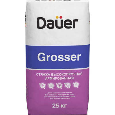 Dauer Ровнитель для пола кг Grosser 25