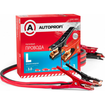 Пусковые провода AUTOPROFI 1 10 AP BC - 3000 L