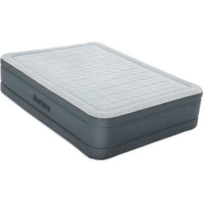 BestWay Надувная кровать 152х203х46см Snugable Top встр.насос 220В, до 300кг 69075 BW 009022