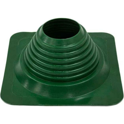 Borge Проходка кровельная прямая №4 (d=95-197, 275x275mm, RAL 6005 зеленый), силикон 01.235.03.03.01.000.6005