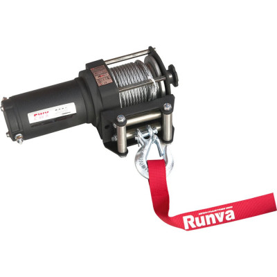 RUNVA Лебёдка электрическая 12V 3000A lbs 1361 кг EWX3000A