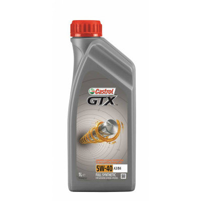 Синтетическое моторное масло Castrol GTX 5W40 А3/В4 15B9F6