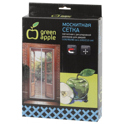 GREEN APPLE GBN004 Магнитная сетка универсальная с регулируемым размером 2штx220смx50см Б0032055