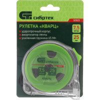 Рулетка СИБРТЕХ Кварц 32523