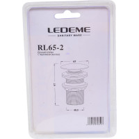 LEDEME донный Клапан для умывальника с переливом L65-2 97916