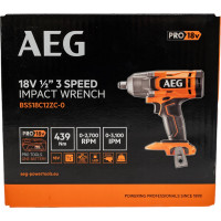 AEG 18В Ударный гайковерт BSS18C12ZC-0 4935481078